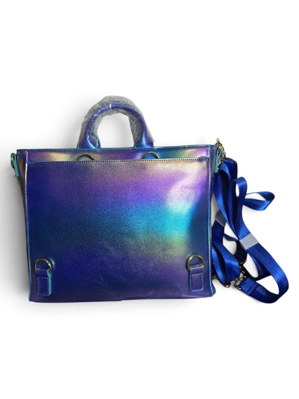 Loungefly Disney Fantasia Sorcerer Mickey Convertible Backpack Tote NWT - Picture 2 of 6